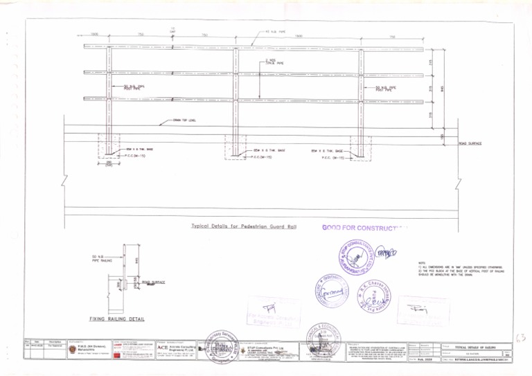 12a. Railing Drawing PDF