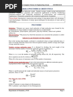 Module 4 Polymers & Green Fuels