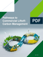 US DOE Pathways To Commercial Liftoff - Carbon Management