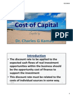 Cost of Capital Handout