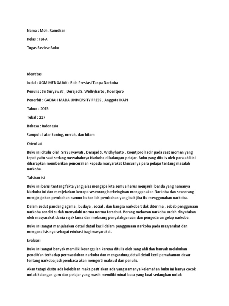 Review Buku B.indo | PDF