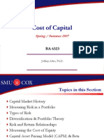 Session 5 - Cost of Capital