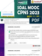 Paket 5 Soal Mooc Cpns 2023