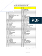 Jadwal Nomor Urut Kausaran Abah Bandi