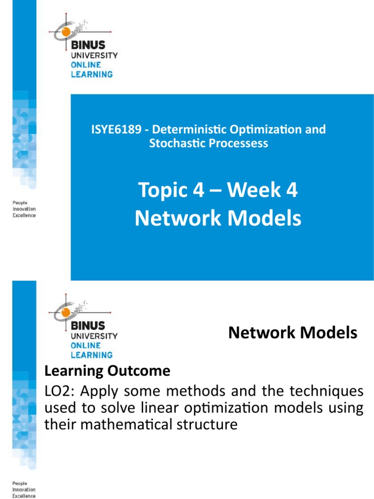 PPT4-Network Models | PDF