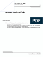 Btax302 Lesson6 Tariffandcustomscode