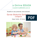 Curso Cuidador Infantil Edc 06654