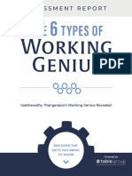 The Six Types of Working Genius Assessment Report