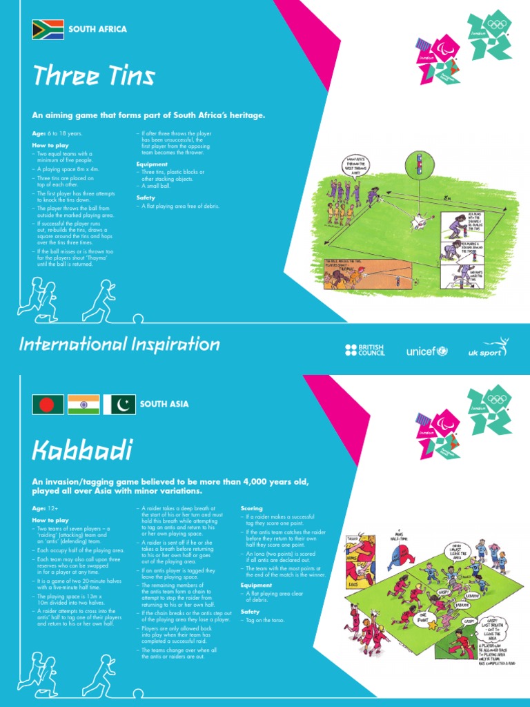 Traditional Games for Youth Engagement | PDF | Sports | Disability