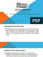 M. Khoirul Rosyidin - 19050524038 - PTMP - BUBUT
