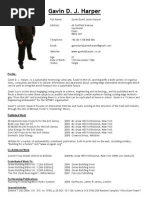 Download Gavin D J Harper - Current CV by Gavin D J Harper SN6619757 doc pdf