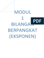 MODUL 1 Eksponen