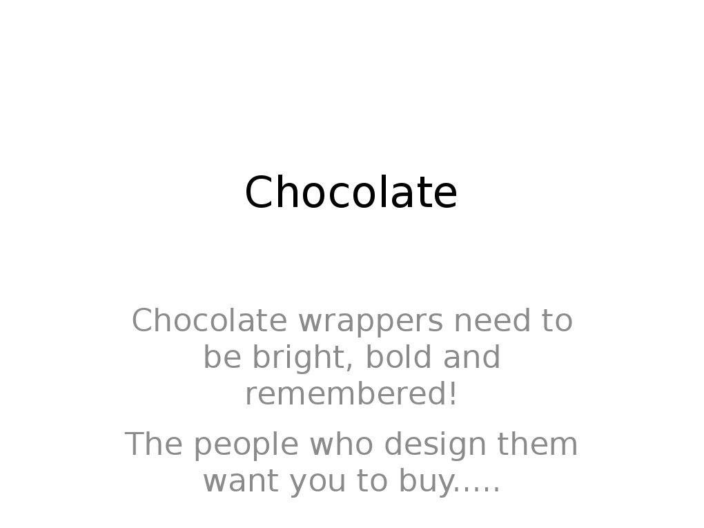 Eye-Catching Chocolate Wrapper Design | PDF