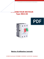 Disjoncteur Magneto Thermique Tripolaire ns2 80 Notice