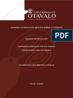 Pp-Psi-2022-001 - Briceño Xavier - 2022 - Aprox Itinerario Vida Victima VG Antes Denuncia