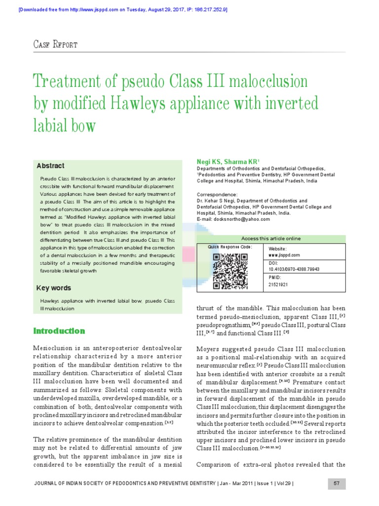 What Is Pseudo Class Iii Malocclusion Images Of Melanoma