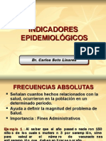 INDICADORES EPIDEMIOLOGICOS