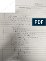 Disha Goel Quadratic Equations HW