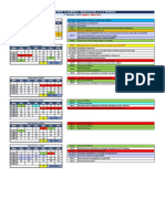 Calendario Medicina BH 1 - 8 P