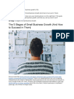 The 5 Stages of Small Business Growth (And How To Succeed in Them)