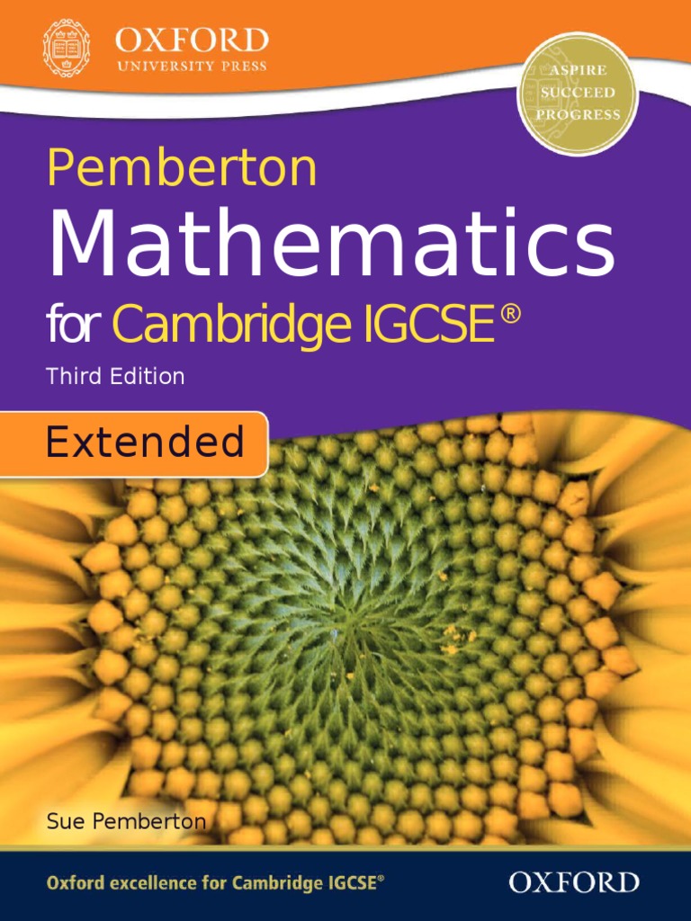 Pemberton Cambridge IGCSE: Mathematics | PDF