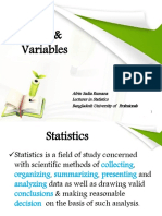 Data Variables