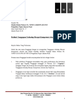 APOL, Draft Tanggapan Terhadap Eksepsi Dan Replik (10 Aug 2015)