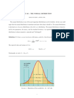 Normal Distributions