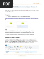 Java Env Setup