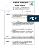 8.5.1.2 (SOP Pemelihraan Dan Pemantauan Instalasi Listrik, Air Gas)