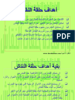 خطوات إدارة حلقة النقاش -دورة باور بوينت