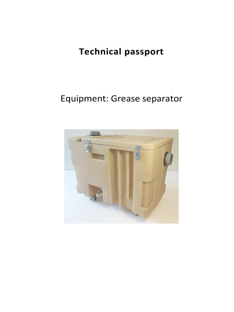 Technical Passport | PDF