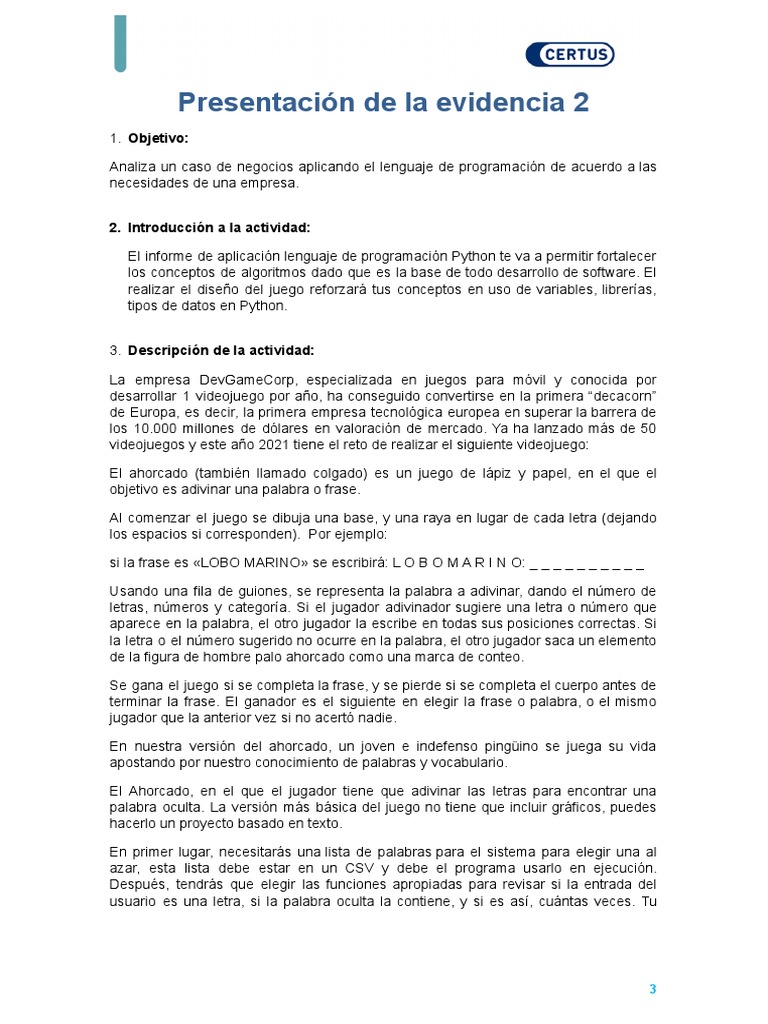 Presentacion de La Evidencia - 2 | PDF | Programación de computadoras ...
