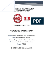 Caso de Estudio: Aplicación de Las Cónicas en La Mecatrónica