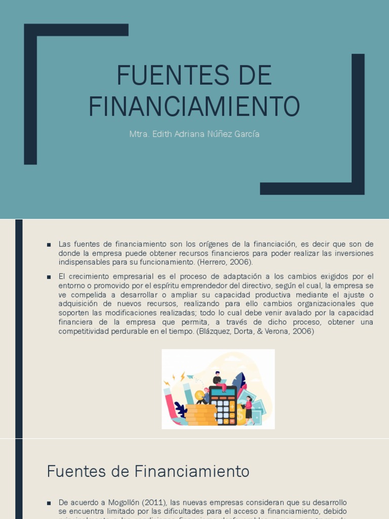 Fuentes de Financiamiento Empresarial | PDF | Business | Bancos