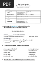 Year 5 Grammar Test Paper | PDF | Adverb | Verb