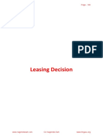 HW Notes Leasing Decision