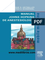 Manual Johns Hopkins de Anestesiologia