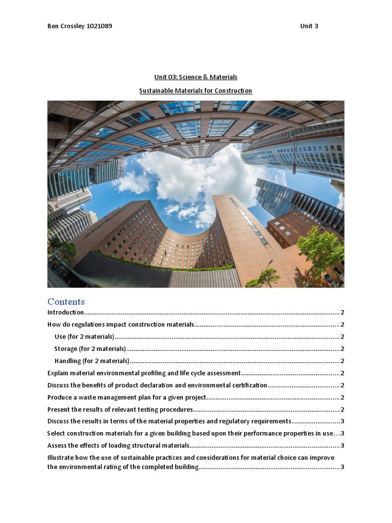 Science & Materials A1 | PDF