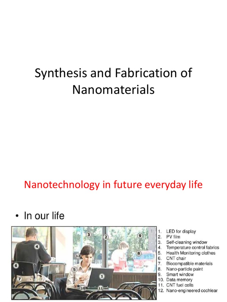 Synthesis and Fabrication of Nanomaterials | PDF