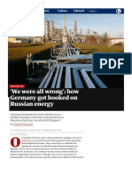 We Were All Wrong' - How Germany Got Hooked On Russian Energy - Germany - The Gu