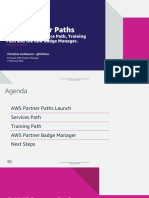 Introduction To Services Path, Training Path and Badge Manager Presentation