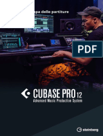 Cubase Pro Score 12 Gestione e Stampa Delle Partiture It