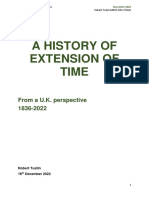 DA-A History of Extension of Time