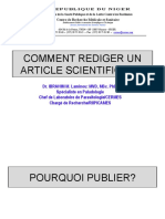 Comment Rediger Un Article Scientifique