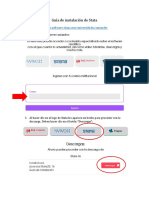 Guía de Instalación de Stata