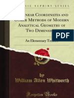 Trilinear Coordinates and Other Methods of Modern Analytical Geom - 978144007178