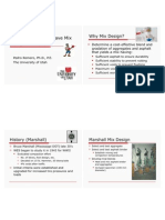 Marshall and Superpave Mix Design Procedures 1