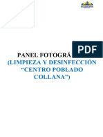 Panel Fotográfico Limpieza Desinfección, Calibración y Cloro Residual JULIO COLLANA FINAL MODIFICADO