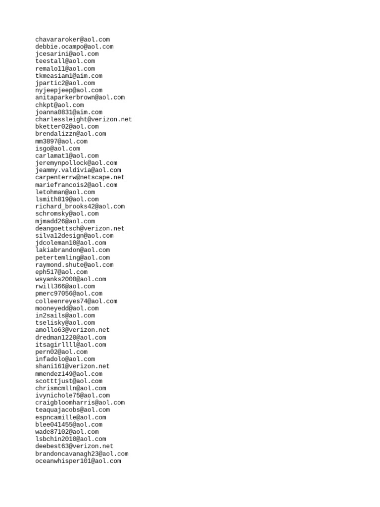 Aol Leads | PDF